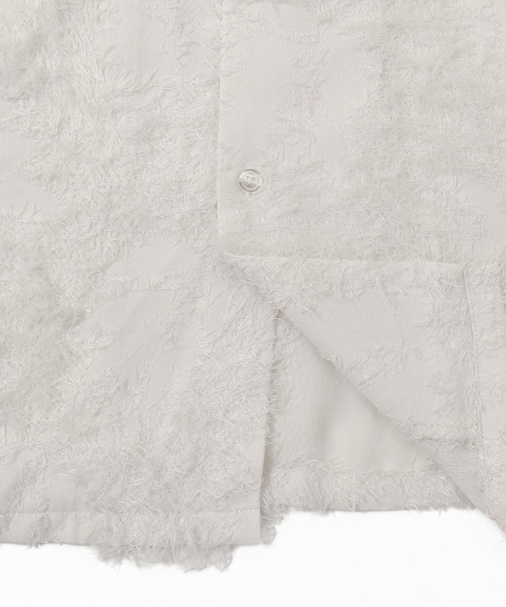 ジャガードフリンジシャツ（LS）