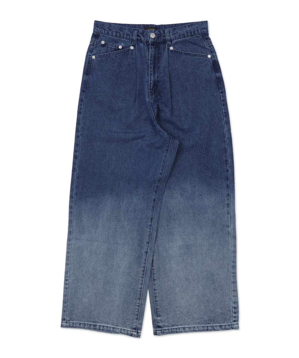 デニム中濃加工