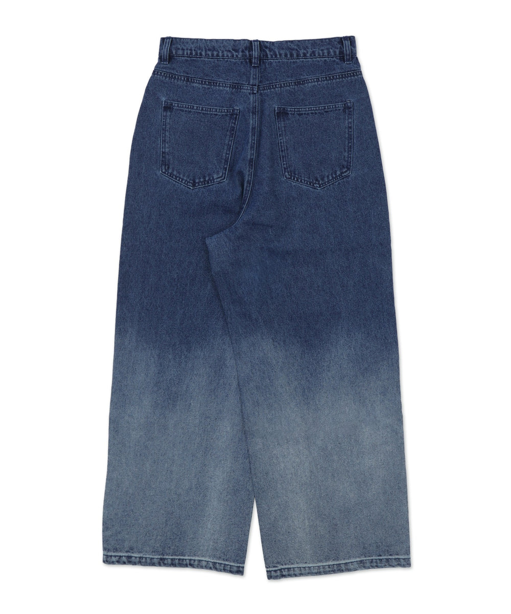グラデーションバギーデニム