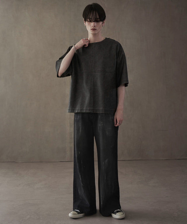 デニムブラック　モデル：180㎝　L着用