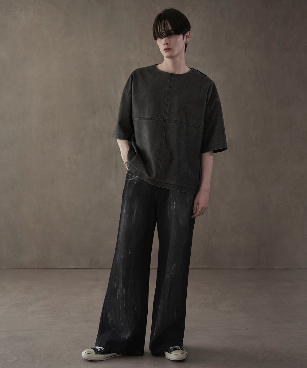 デニムブラック　モデル：180㎝　L着用