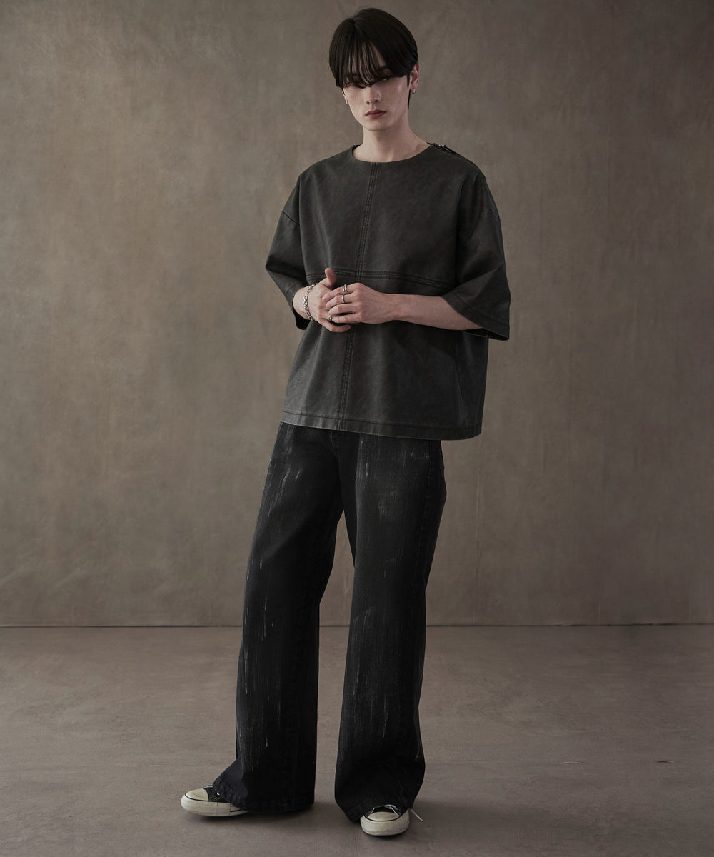 デニムブラック　モデル：180㎝　L着用