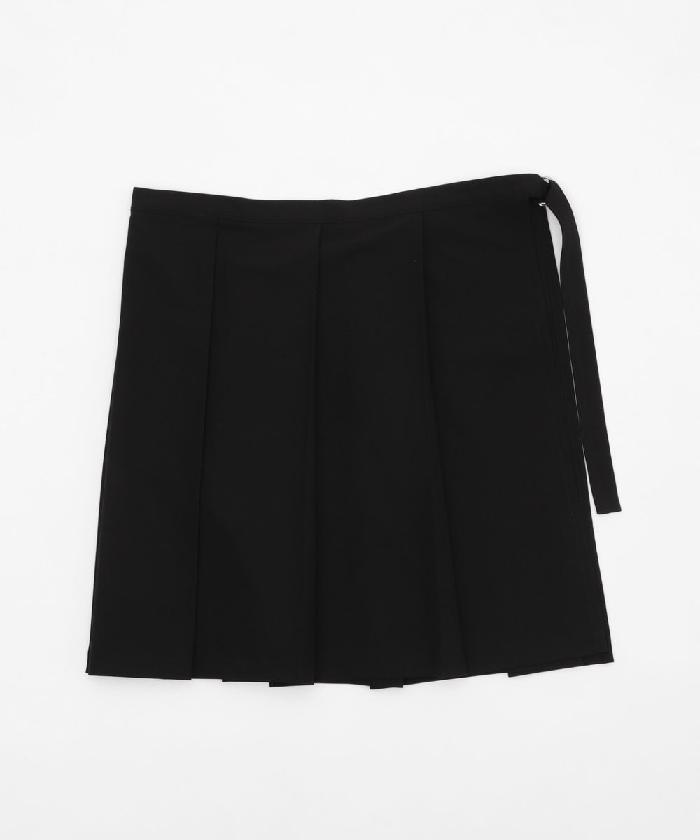 TRラップスカート付きスラックス