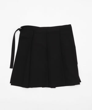 TRラップスカート付きスラックス