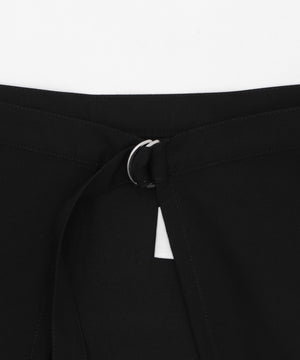 TRラップスカート付きスラックス