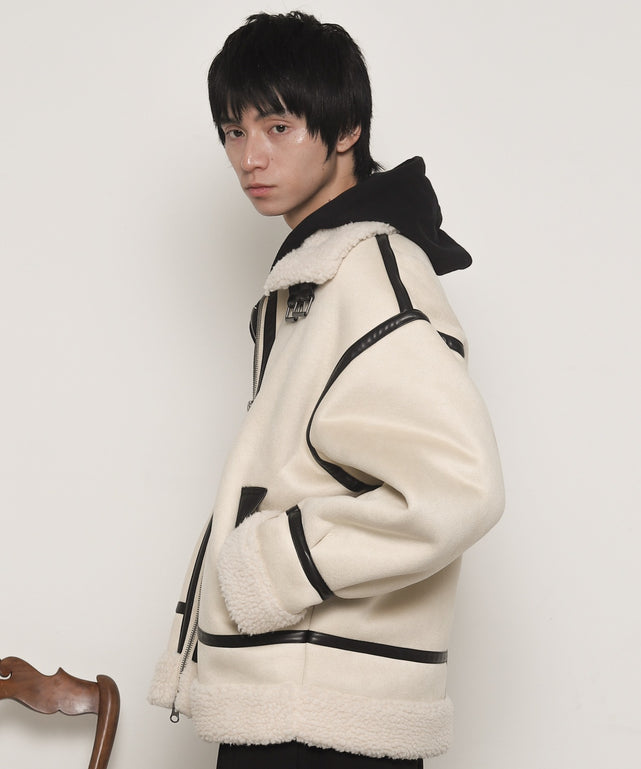 Lベージュ モデル：180cm L着用Lベージュ モデル：180cm L着用