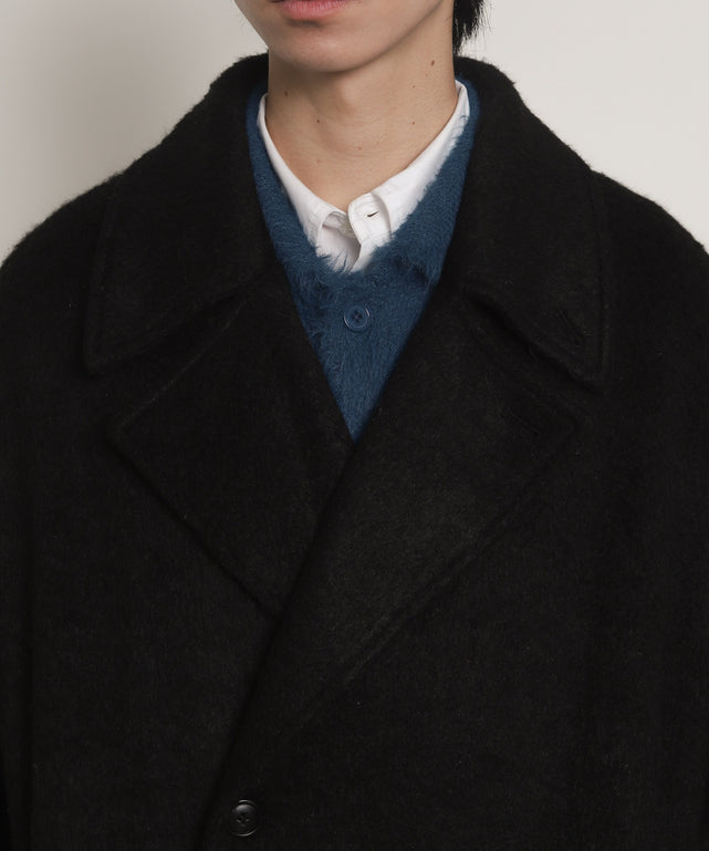 シャギーオーバーコート