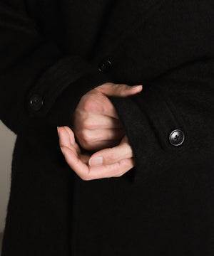 シャギーオーバーコート