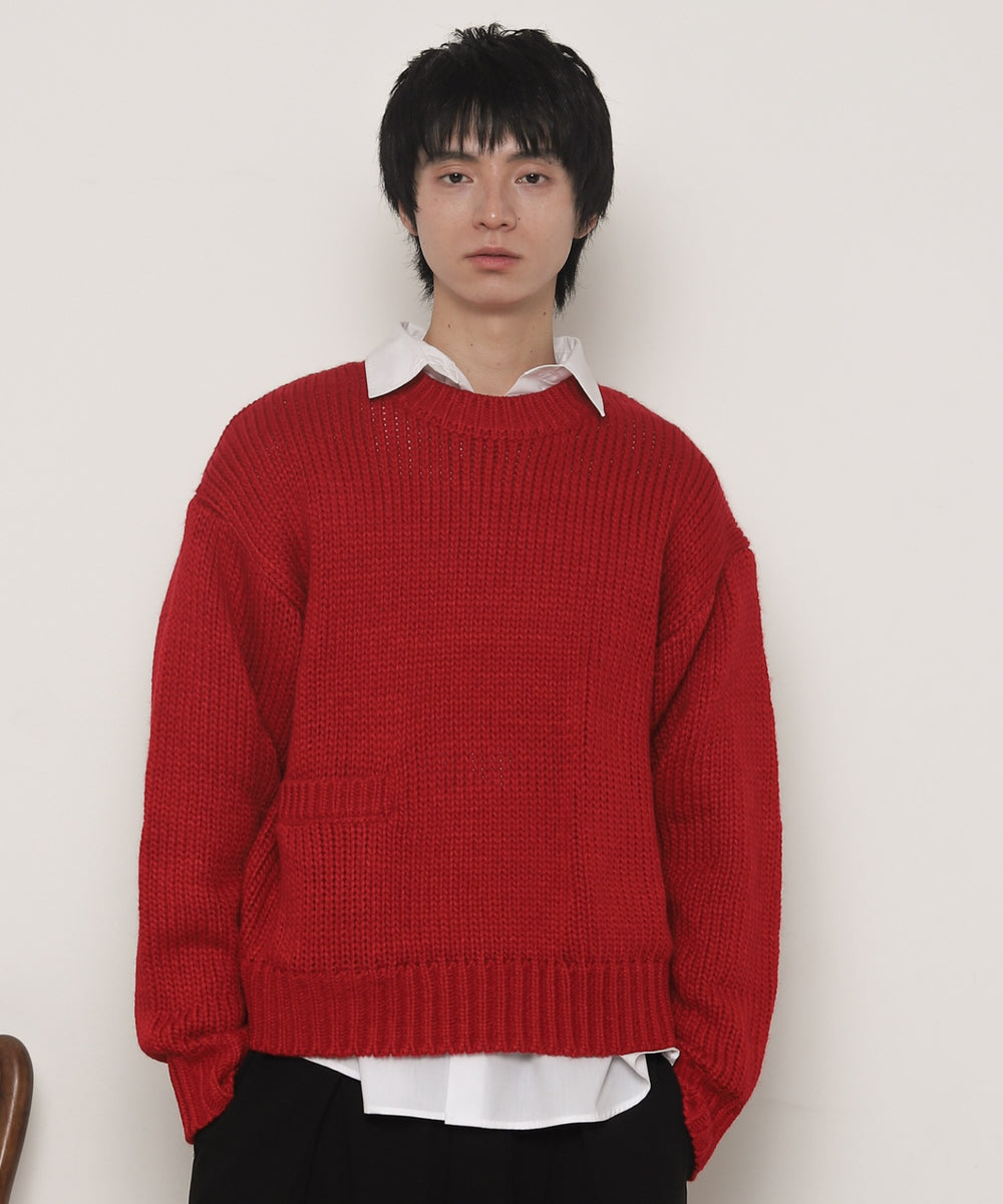 ﾚｯﾄﾞ モデル：180cm L着用