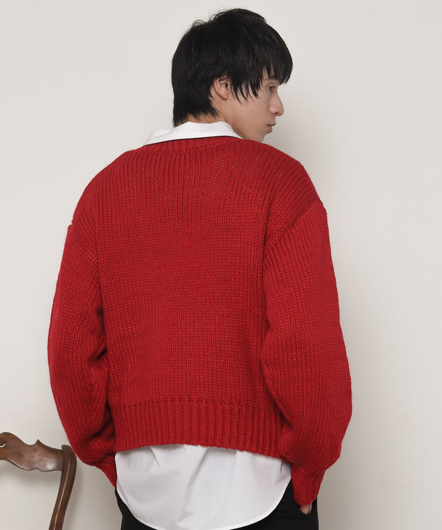 ﾚｯﾄﾞ モデル：180cm L着用