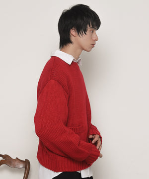 ﾚｯﾄﾞ モデル：180cm L着用