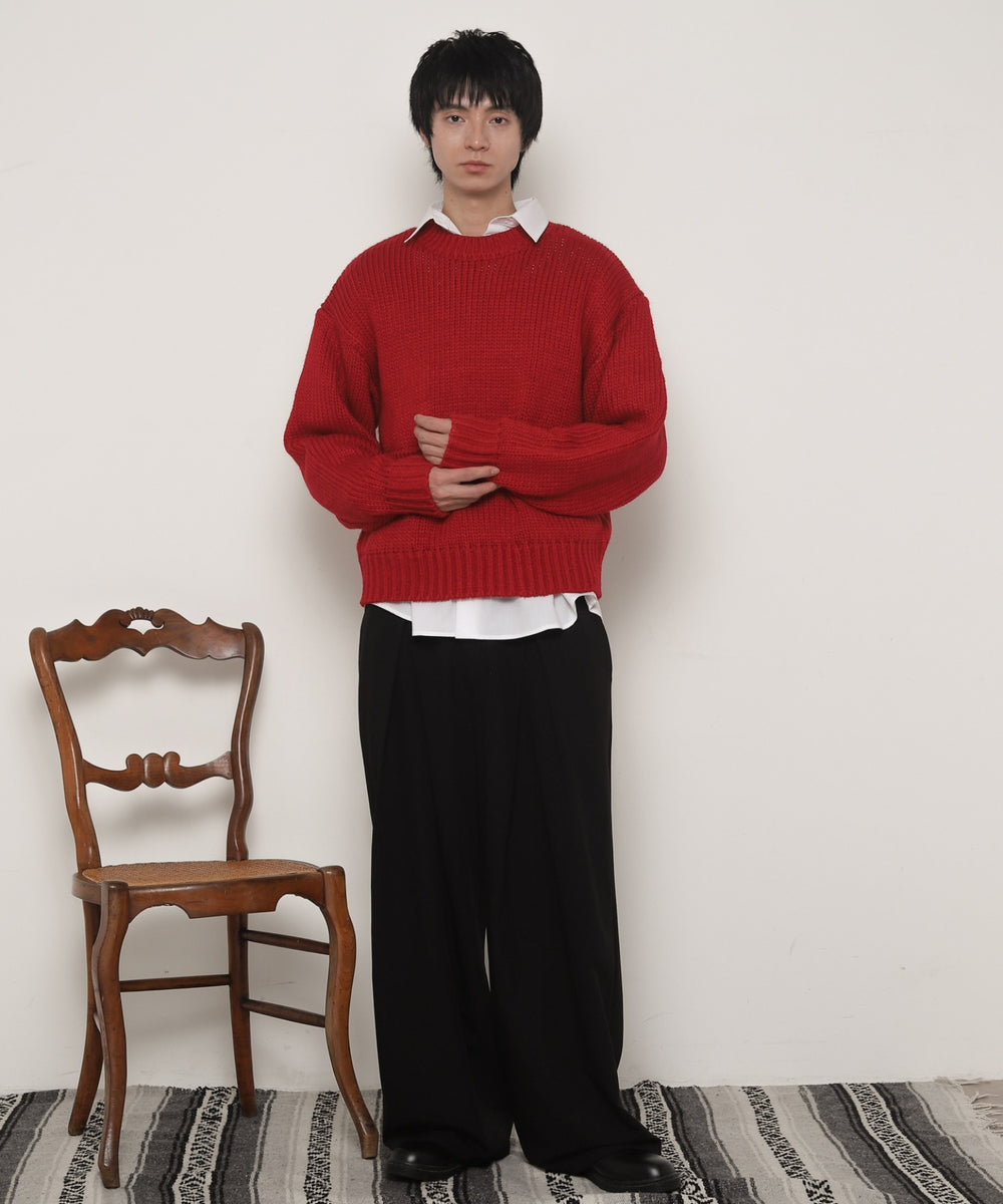 ﾚｯﾄﾞ モデル：180cm L着用