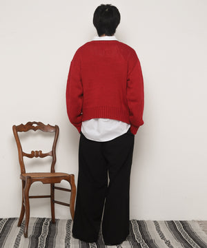 ﾚｯﾄﾞ モデル：180cm L着用