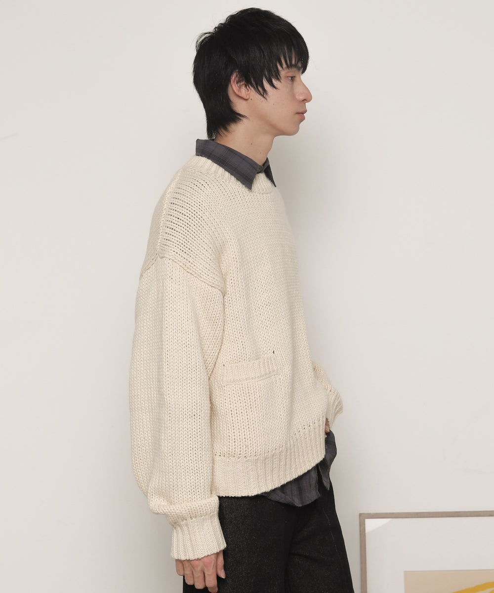 ｵﾌﾎﾜｲﾄ モデル：180cm L着用