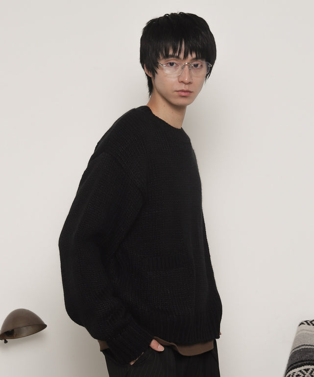 ﾌﾞﾗｯｸ モデル：180cm L着用