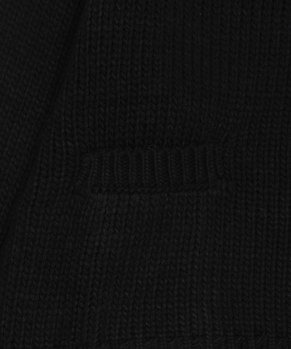 クロップドチャンキーニットプルオーバー