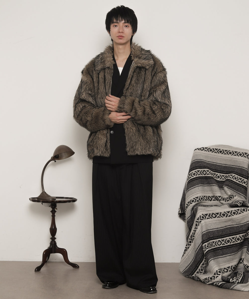 Lﾍﾞｰｼﾞｭ モデル：180cm L着用