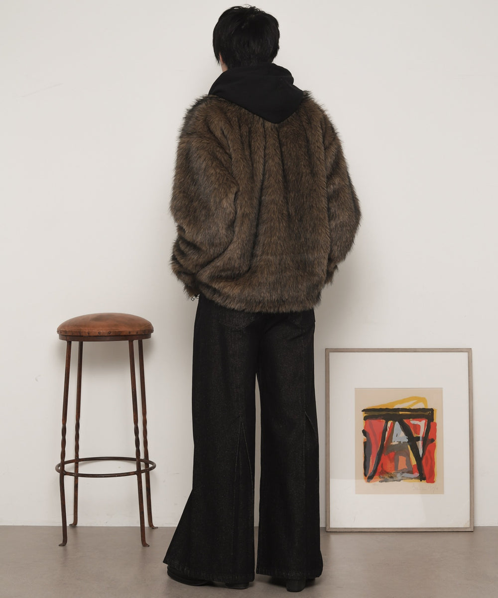 ﾌﾞﾗｳﾝ モデル：180cm L着用