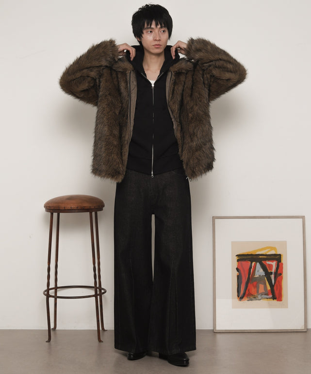 ﾌﾞﾗｳﾝ モデル：180cm L着用