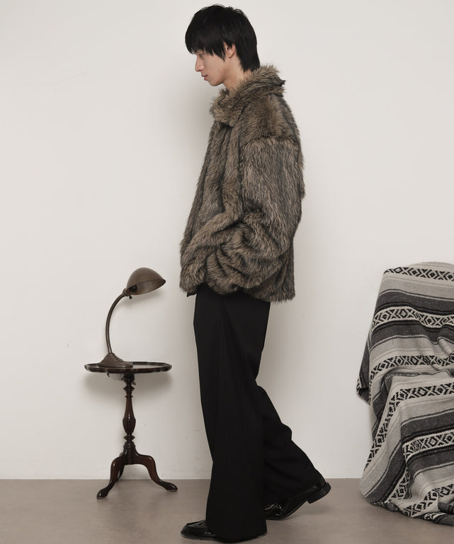 Lﾍﾞｰｼﾞｭ モデル：180cm L着用