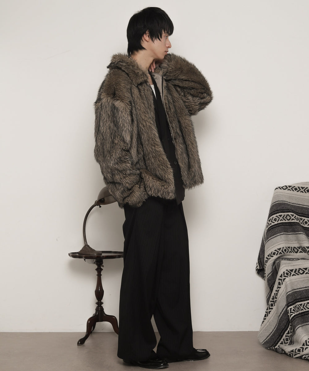 Lﾍﾞｰｼﾞｭ モデル：180cm L着用