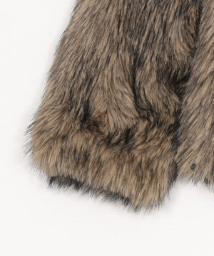 フェイクファーZIPブルゾン