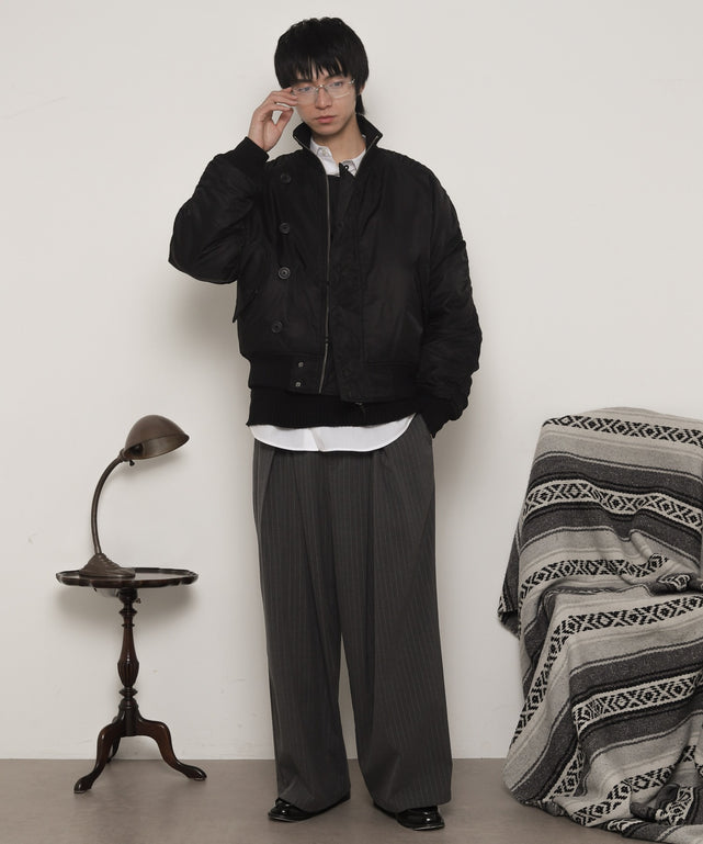 ﾌﾞﾗｯｸ モデル：180cm L着用