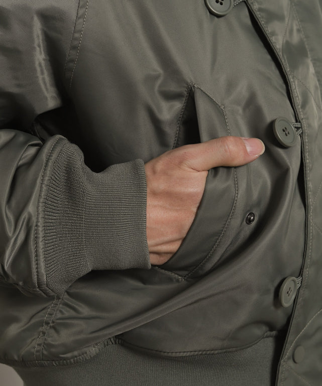 ナイロンスタンドブルゾン