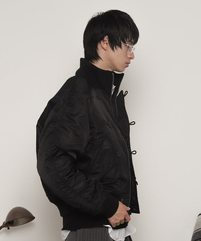 ﾌﾞﾗｯｸ モデル：180cm L着用