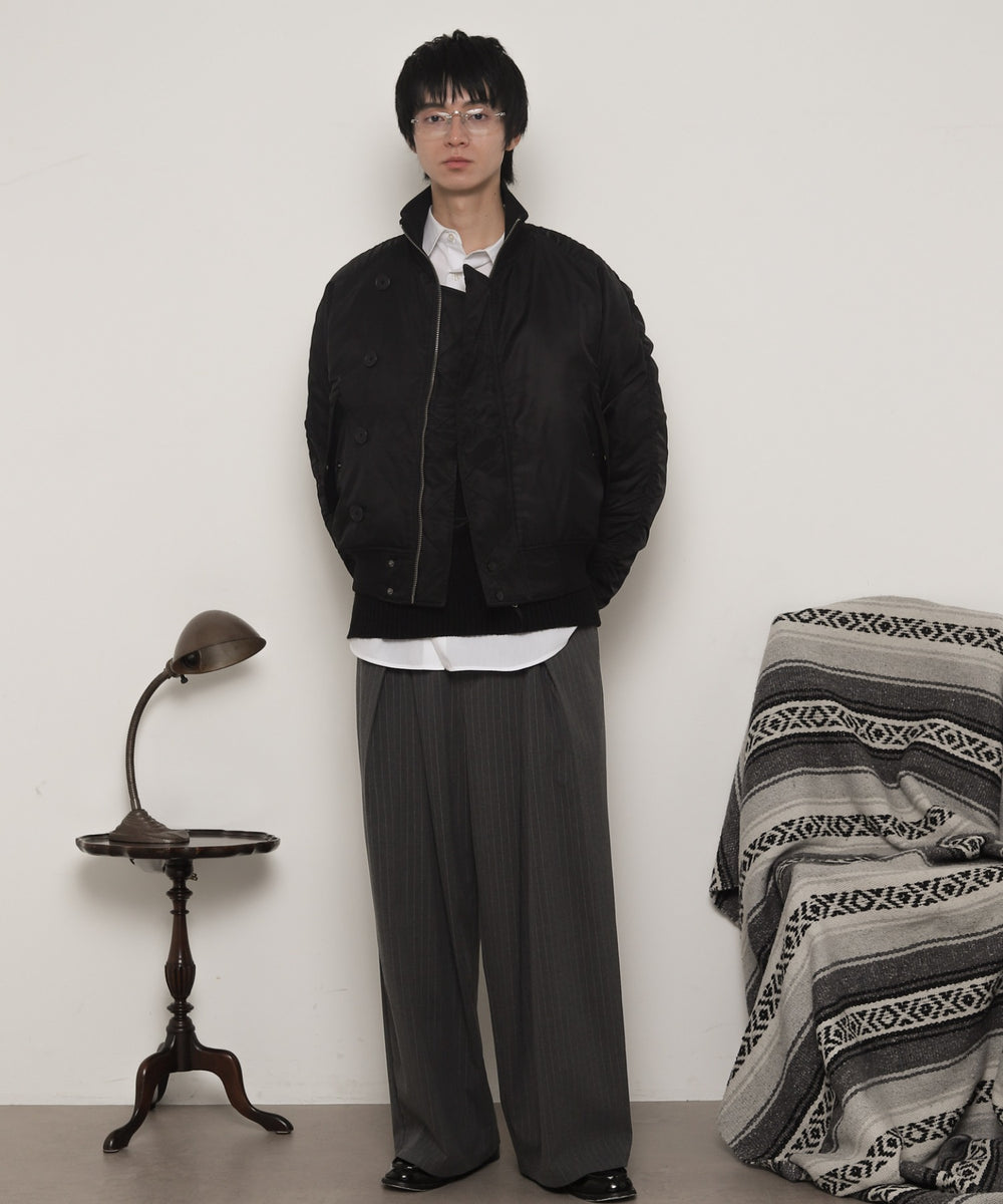 ﾌﾞﾗｯｸ モデル：180cm L着用