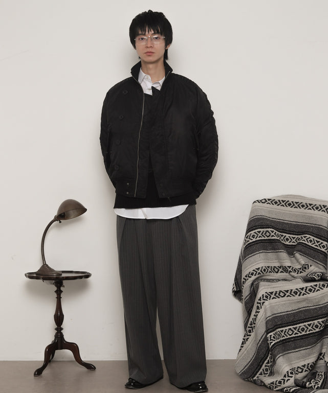 ﾌﾞﾗｯｸ モデル：180cm L着用