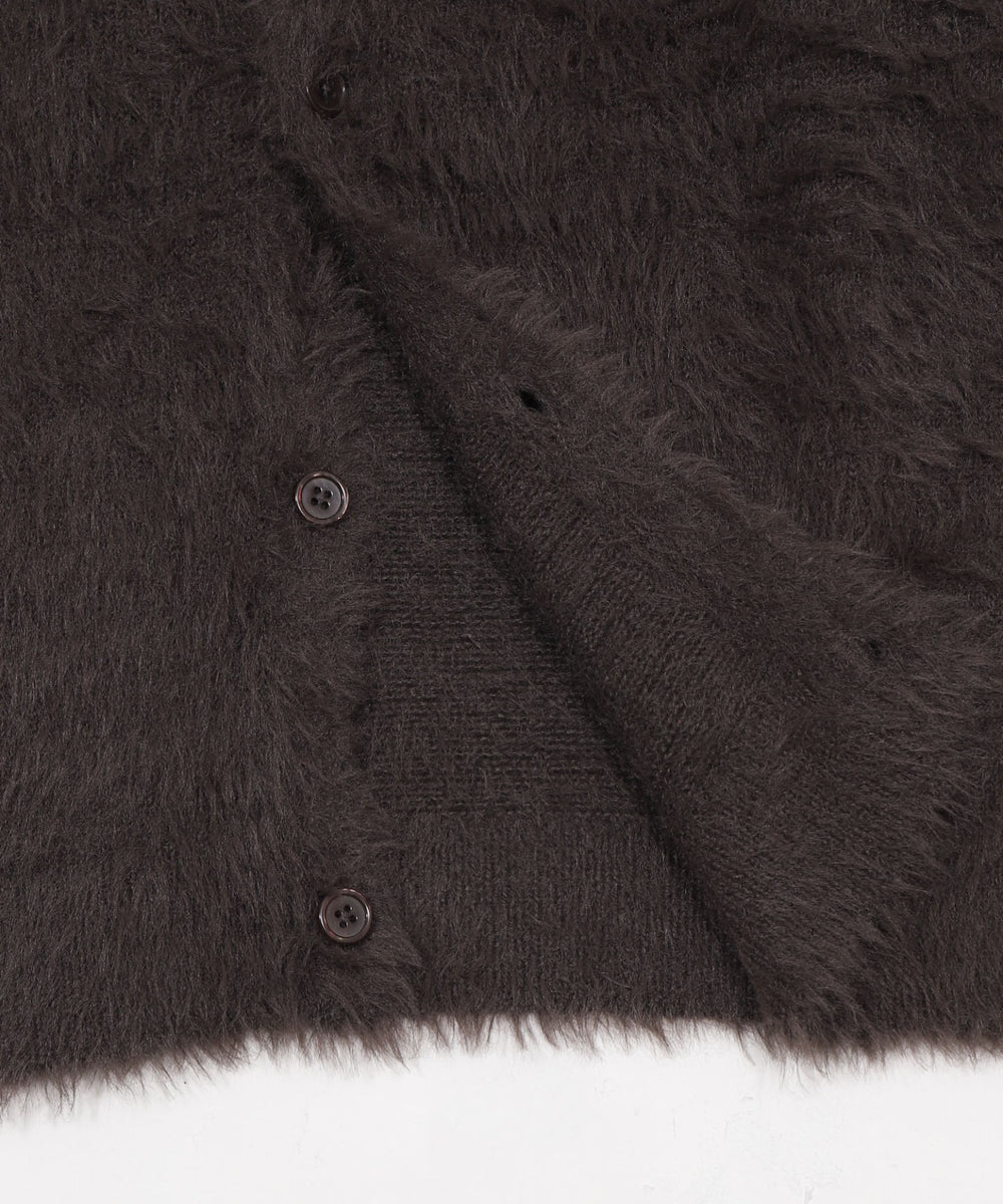 フェザーニットボタンシャツ