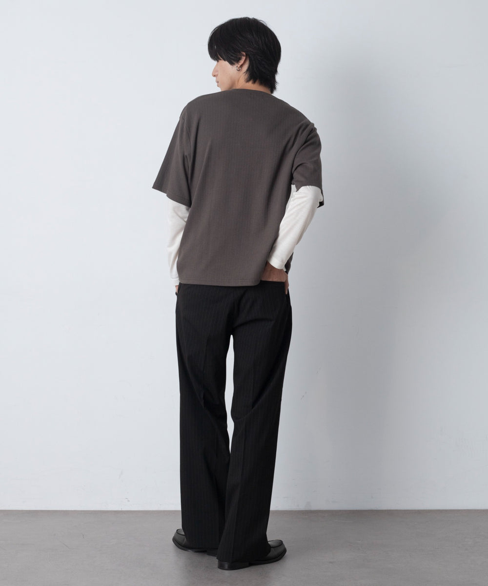 ブラックストライプ モデル：180cm L着用