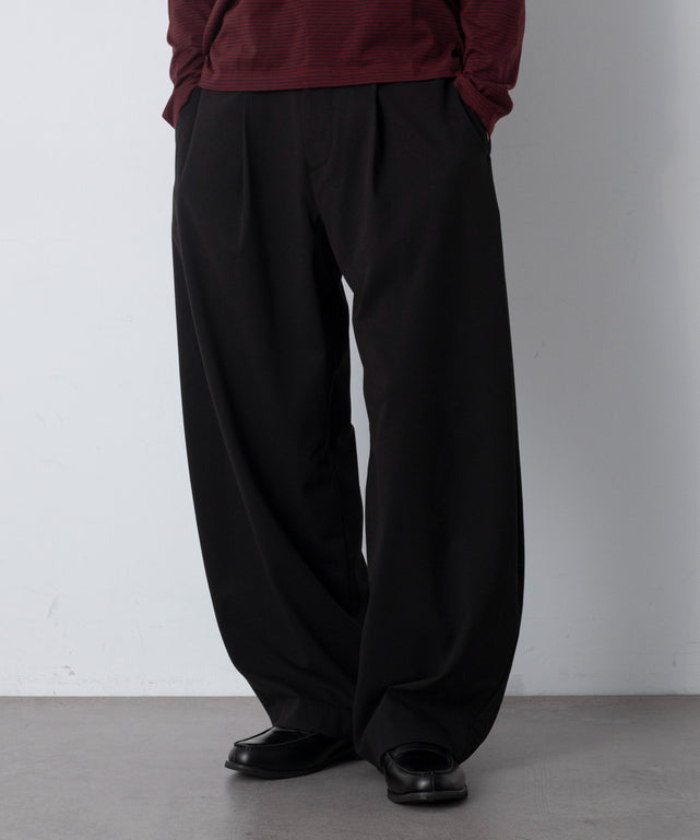 TRバルーンスラックス/ブラック モデル：180cm L着用