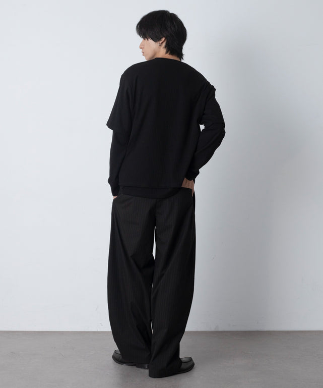 ブラックストライプ モデル：180cm L着用