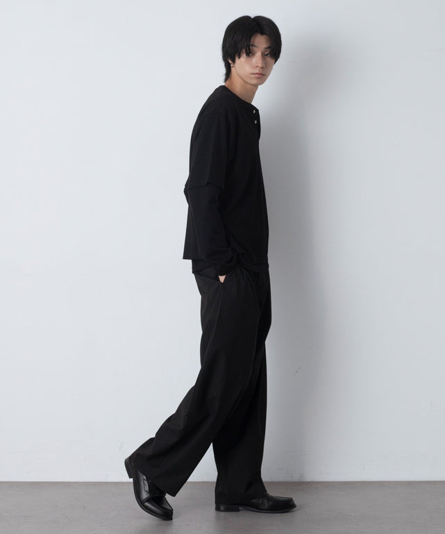 ブラックストライプ モデル：180cm L着用