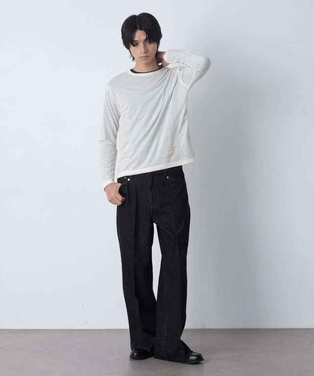 デニムブラック モデル：180cm L着用