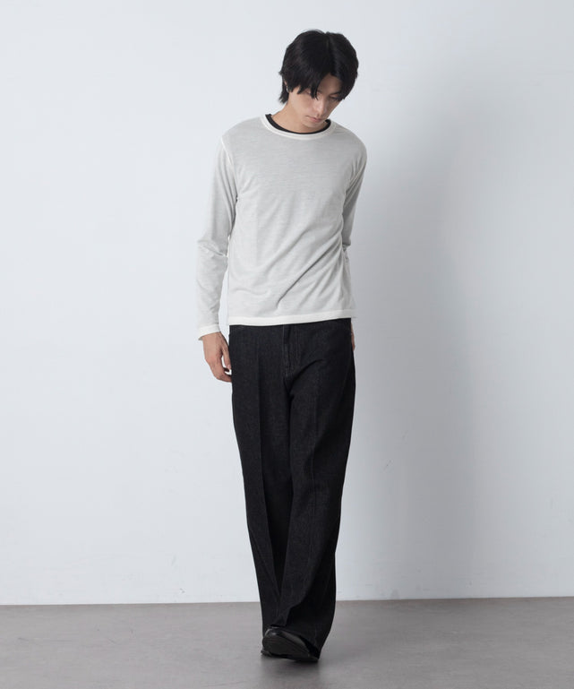 デニムブラック モデル：180cm L着用