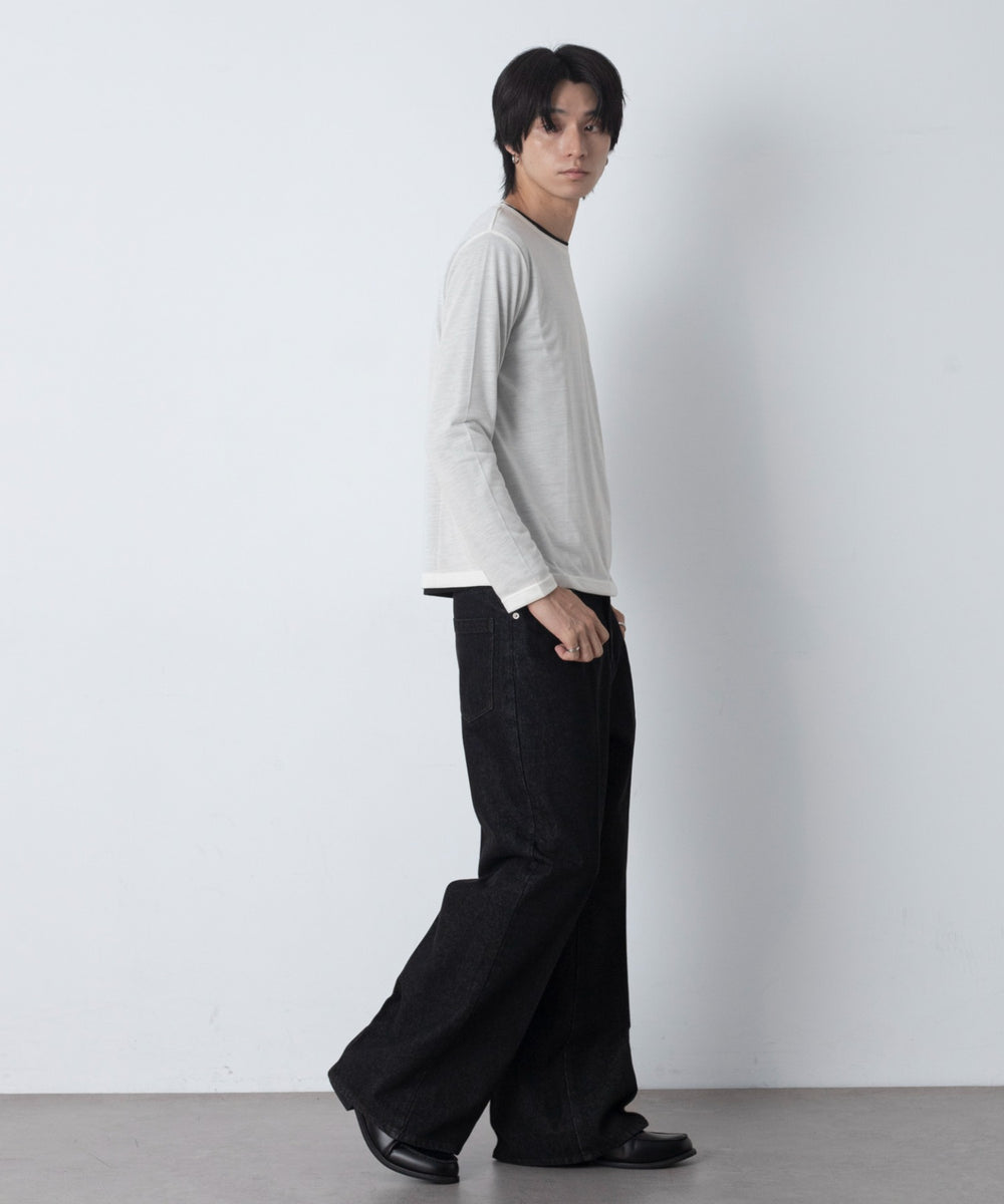 デニムブラック モデル：180cm L着用