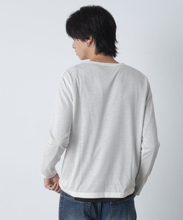 ホワイト モデル：180cm L着用