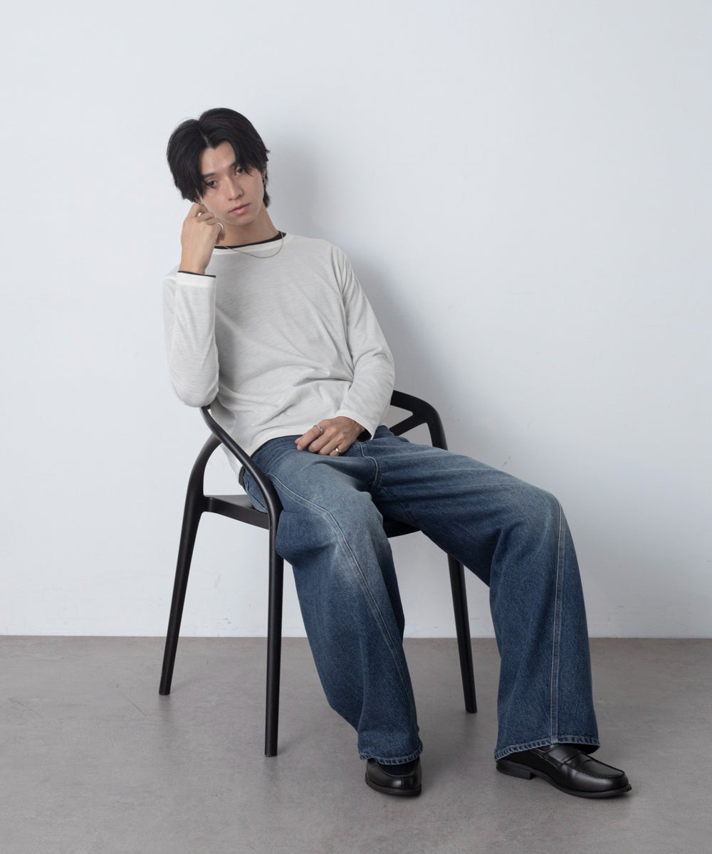 ホワイト モデル：180cm L着用