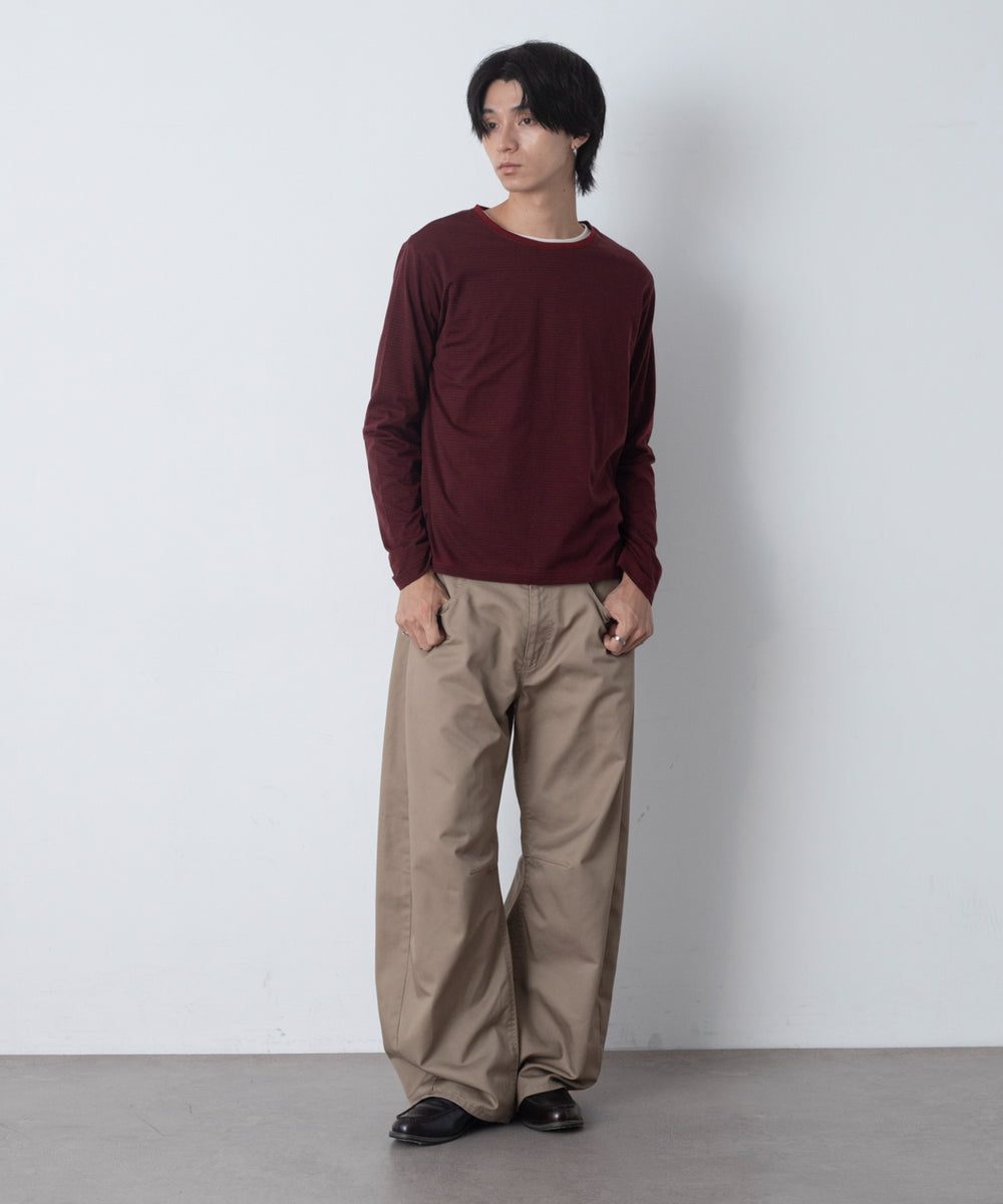 レッドボーダー モデル：180cm L着用