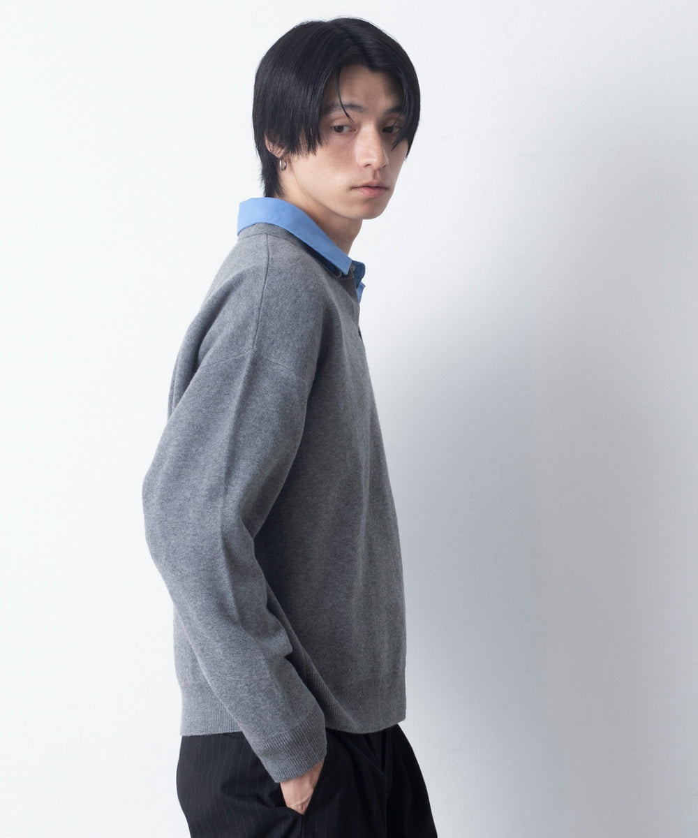 杢グレー モデル：180cm L着用