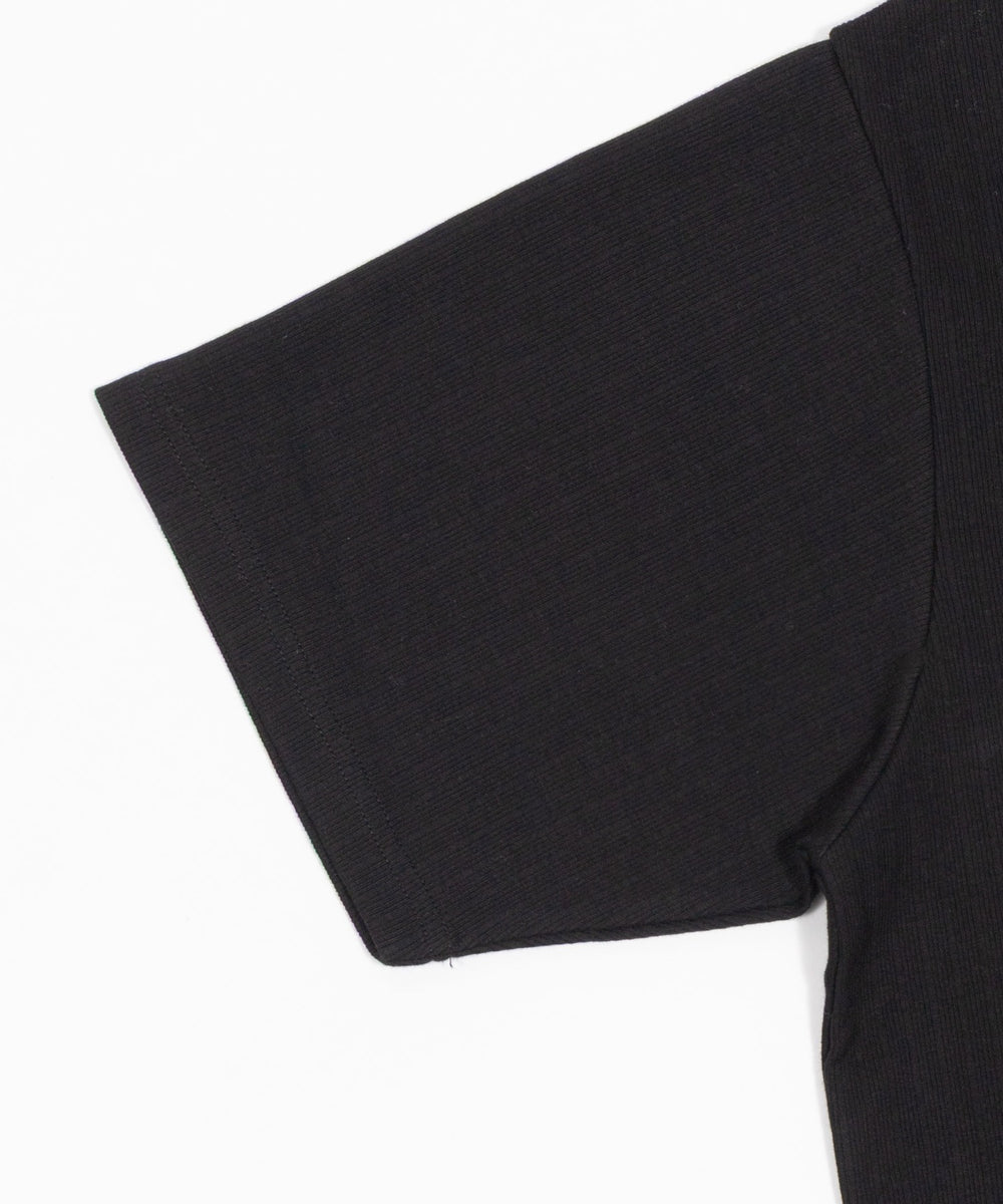 リングドットヘンリーネックリブT（SS）