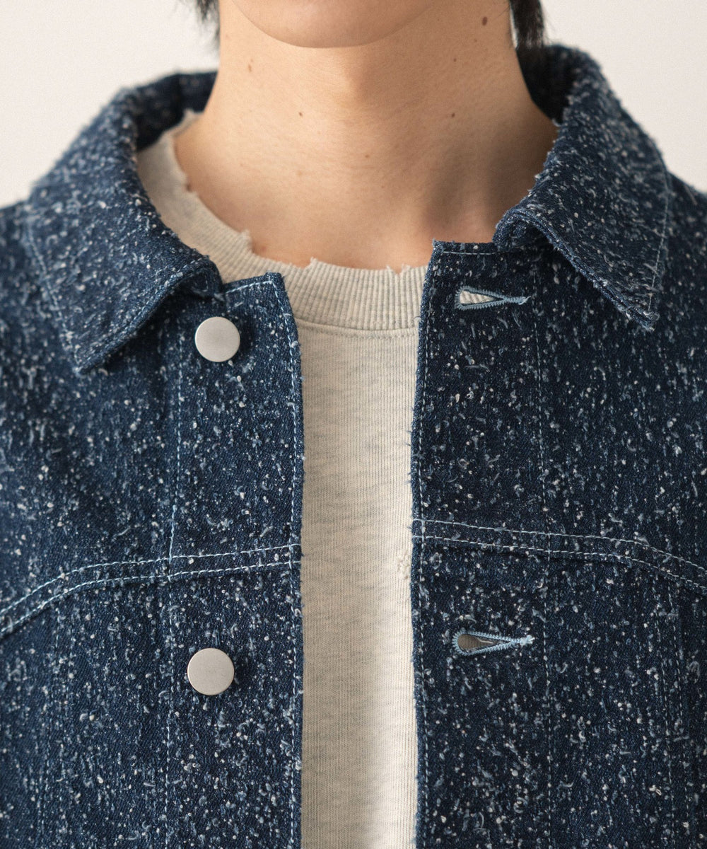 ネップデニムジャケット
