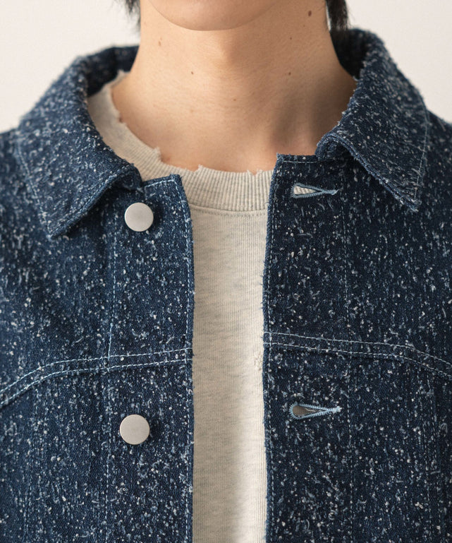 ネップデニムジャケット