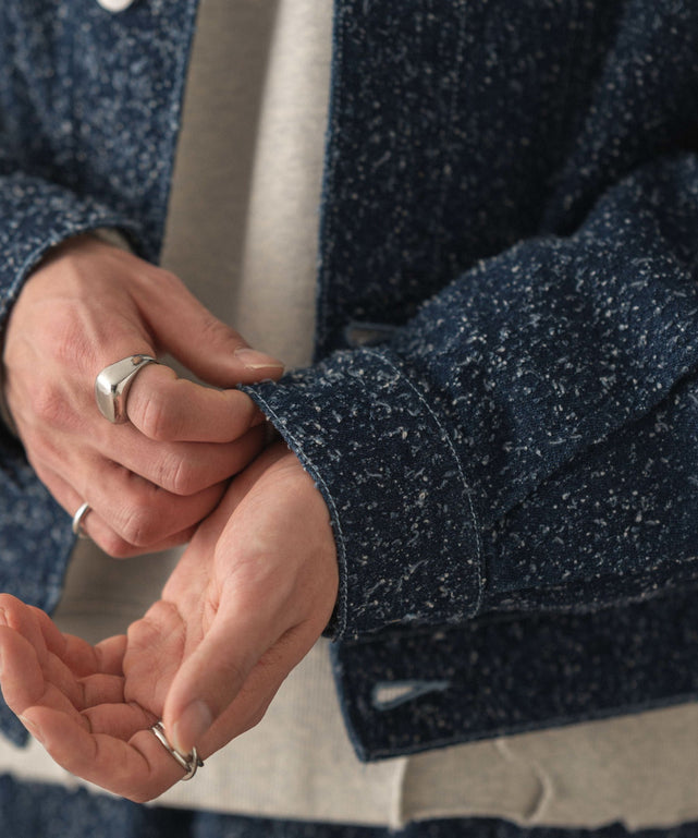 ネップデニムジャケット