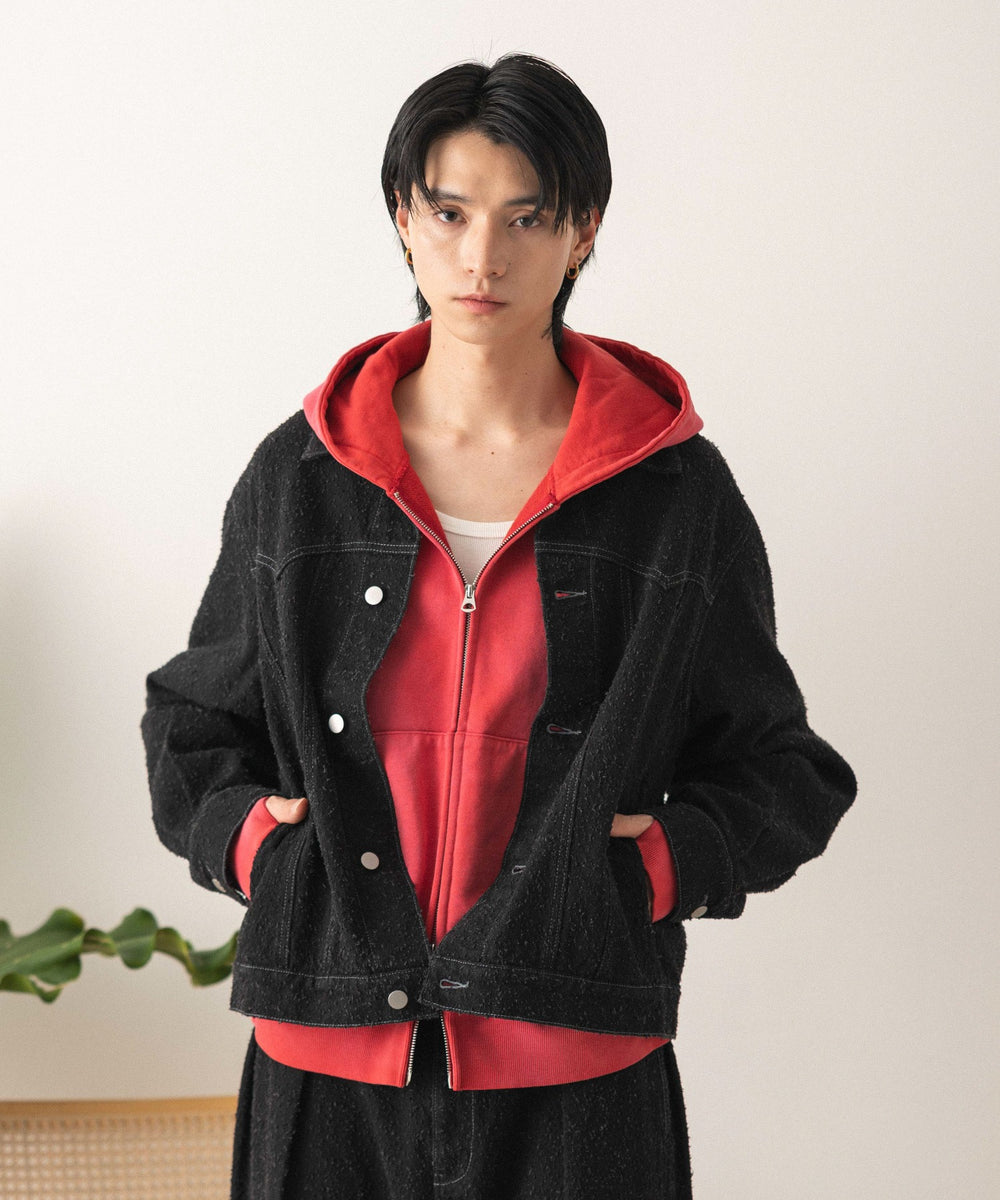 デニムブラック モデル：180cm L着用