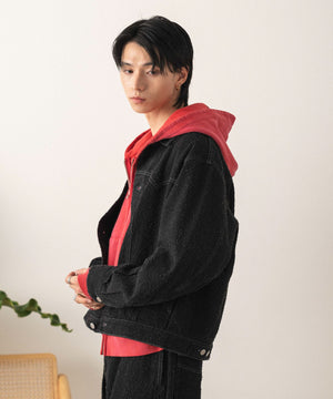 デニムブラック モデル：180cm L着用