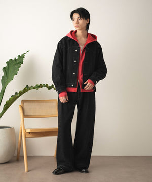 デニムブラック モデル：180cm L着用